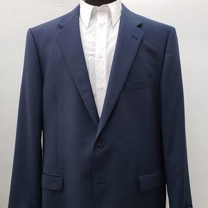 TurnBury Navy Two Button Sport Coat
